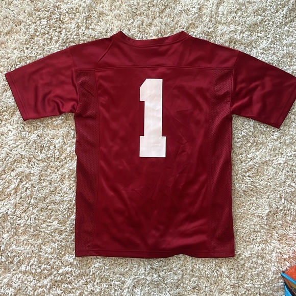 Arkansas Kids Red Sports Jersey - Picture 2 of 3